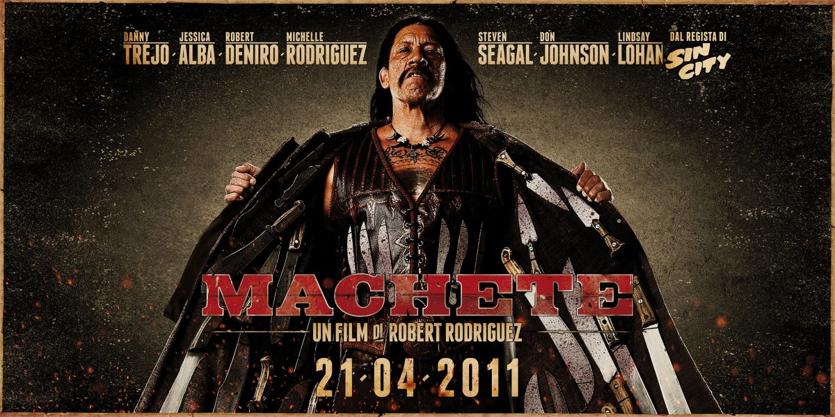 LUCKY RED Machete Poster